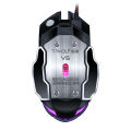 T-WOLF V6 Wired Gaming Mouse | USB Optical RGB LED | Adjustable DPI | Ergonomic Design. 