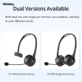 Wenefang Sutuiying Bluetooth 5.3 Headphone With Mic Noise Reduction Hands-Free Call High High Quality Quality HiFi Lossless Wireless Headset For Call Center Office PC Laptop. 