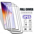 3Pcs Curved Glass Cover For Infinix Note 40 Pro 5G Case Tempered Glass InfinixNote40 4G Note40 Pro+ 40Pro Plus Screen Protector. 