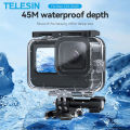 TELESIN 45M Diving Waterproof Case for GoPro Hero 12/11/10/9. 