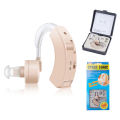 Portable Mini Hearing Aid Ear Sound Amplifier Adjustable Ear Hearing Amplifier For The Deaf Elderly. 