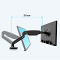 Monitor Stand with 360-Degree Rotating Arm – Adjustable Mount for Better Viewing and Comfort. 