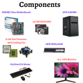 Desktop Set i5 6th Generation, 8GB RAM, 256GB SSD, 18.5" Monitor, Keyboard & Mouse. 