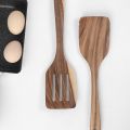 NAMUNY Teak Solid Wood Spatula Special Cooking Spatula for Non-Stick Pan Frying Spatula Slotted Spatula Kitchen Spatula. 