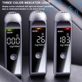 High Accurancy Alcohol Tester Portable Digital LCD Display Breathalyzer USB Rechargeable Breath Tester Breath Analyzer Alcohol Detection Device. 
