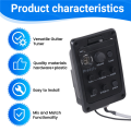 Electric Box Sound Hole Equalizer Guitar Tuner Mix Guitar Guitar Accessories Folk Pickup Guitar Accessories. 