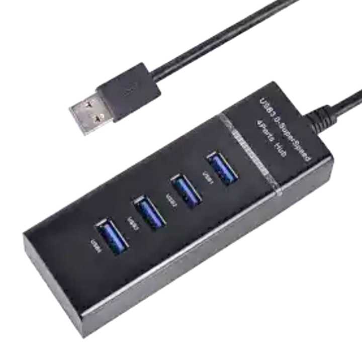 Mini USB HUB 3.0 5Gbps 4 Ports Micro Splitter Adapter