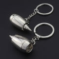 New Design Metal Plane Engine Keychains Mini Jet Engine Keyrings Gifts MNP. 