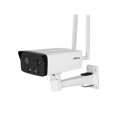 4G Network Camera  4MP IR Fixed-focal Bullet WizSense DHI-IPC-HFW3441DG-AS-4G-EAU-B