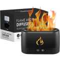 Fire Flame Aroma Diffuser USB Mist Humidifier Aromatherapy Machine LA 0630. 