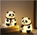 cute Panda Night Light /silicon lamp panda /panda lamp/ 7-Color Changing. 