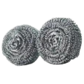 STEEL JALI/ Jali Stainless Steel Sponges, Steel wire Wool Jali Scrubber for Kitchen cleaner dish washer Pack Of 10Pcs. 