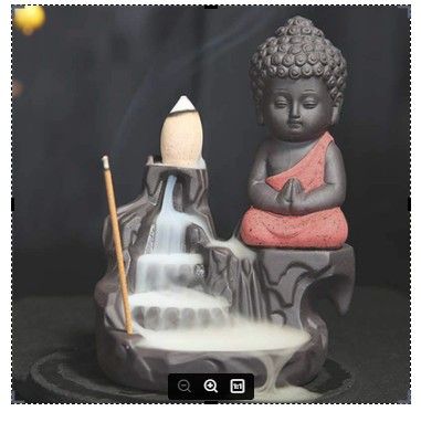 Buddha Back Flow Smoke Fountain Scented Cone Incenses