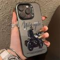 Black Green Clothes Motorcycle Boy Phone Case Compatible for IPhone 15 11 12 13 14 7 8 Pro Max XR X XS Max Soft Shockproof Cover. 