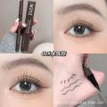 MZYZ liquid eyeliner pen is extremely fine, waterproof, long-lasting, natural and smooth, affordable, recommended for novices, not easy to smudge, miter pen cap. 