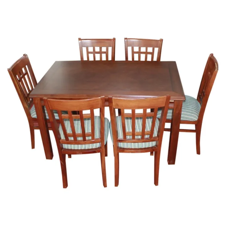 Sunrise%20Furniture%206-Seater%20Wooden%20Square%20Top%20Dining%20Table%20-%20Walnut%20-%20Image%204