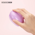 DISICHEN Fashion Mini Detangling Hair Brush Egg Round Shape Hair Brushes Anti-knotting Hair Smoothing Combs Anti Static Massage Hair Care Tools. 