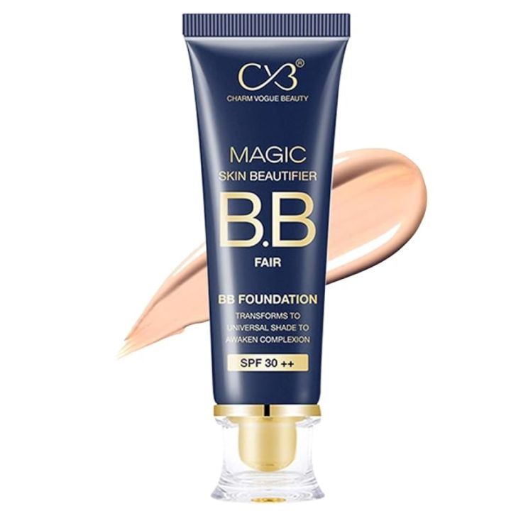 CVB%20Magic%20Skin%20Beautifier%20BB%20Fair%20Cream%20for%20Complexion%20Enhancer,%20BB%20Foundation%20for%20Face%20Make-up,%20Skin%20Hydration%20with%20SPF%2030%20++,%2050ml%20-%20Image%208