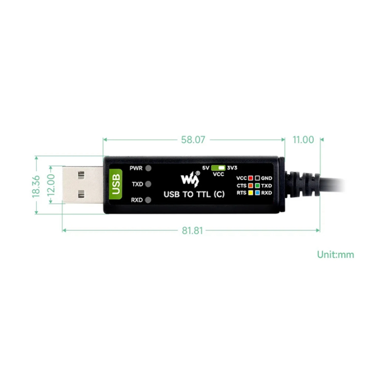 Industrial%20USB%20to%20TTL%20(C)%206pin%20Serial%20Module%20Cable%20FT232RNL%20for%205%20Serial%20Port%20Debugging%20Module,%20Fine%20Workmanship%20-%20Image%204