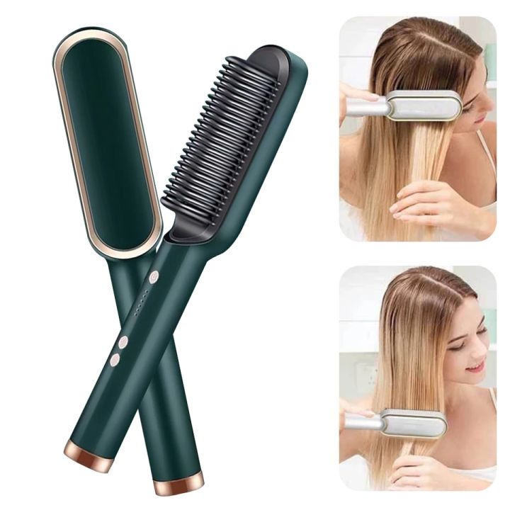 Hair Brush Hot Straight Comb Simple Hair Stylist