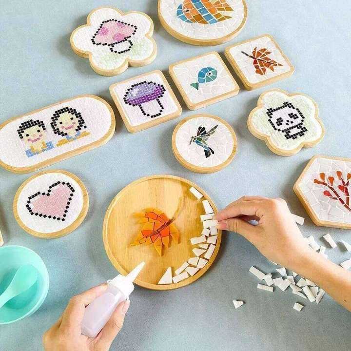 Handmade%20DIY%20Mosaic%20Cup%20Mat%20Bottom%20Bamboo%20Pad%20Heart%20Square%20Coaster%20Parent-Child%20Early%20Education%20Free%20Creation%20Handicraft%20Toys%20-%20Image%206