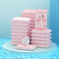 Wet Wipes Baby Hand Mouth Special Small Bag Portable Carry-on Student Children's Wet Wipes Household Affordable Big Bag of 10 Pieces. 
