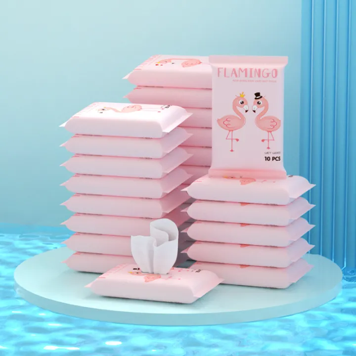 Wet%20Wipes%20Baby%20Hand%20Mouth%20Special%20Small%20Bag%20Portable%20Carry-on%20Student%20Children's%20Wet%20Wipes%20Household%20Affordable%20Big%20Bag%20of%2010%20Pieces%20-%20Image%202