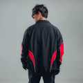 HUBA Red/Black Color Racer Jacket For Men. 