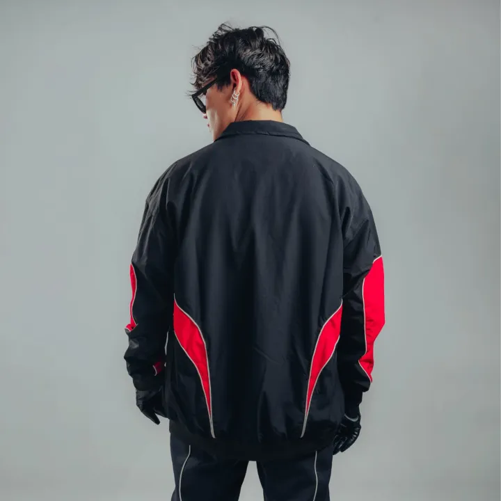 HUBA%20Red/Black%20Color%20Racer%20Jacket%20For%20Men%20-%20Image%203