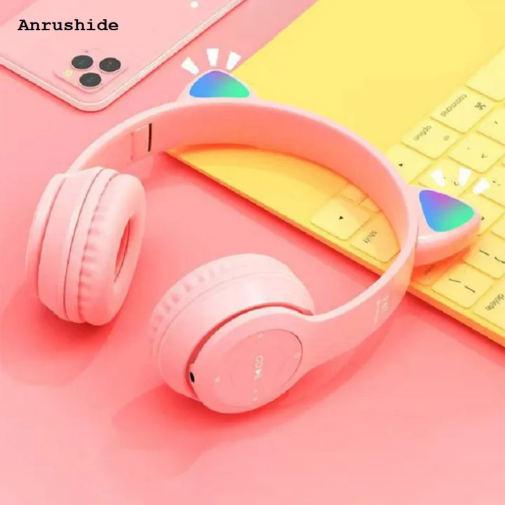 Anrushide%20Cute%20Cat%20Ear%20Headphones%20with%20RGB%20LED%20Light%20Wireless%20Headset%20Kids%20Luxury%20Girls%20Stereo%20Phone%20Music%20Bluetooth%20Headset%20PC%20Gamer%20Gift%20-%20Image%203