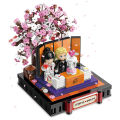 Naruto And Hinata Wedding Banquet Building Blocks Toy Set. 