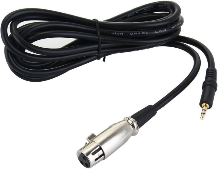 BM 800 Mic Cable 3.5 mm to Female XLR Mic Cable