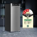 Whirlpool 192 L 3 Star Vitamgic Pro Inverter Direct-Cool Single Door Refrigerator (215 VMPRO PRM 3S INV STEEL-Z, Auto Defrost Technology,. 