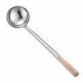 NAMUNY Long Handle Soup Ladle Cooking Utensils Ladle Spoon Wok Soup Spoon Kitchen Tool A. 