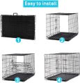 Foldable 3ft Bold Wire Pet Dog Cage For Dogs Cats 93cm By HAMROPETS. 