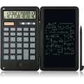 Calculator with Writing Tab 12-Digit Digital Desktop Calculator With Erasable Writing Board. 