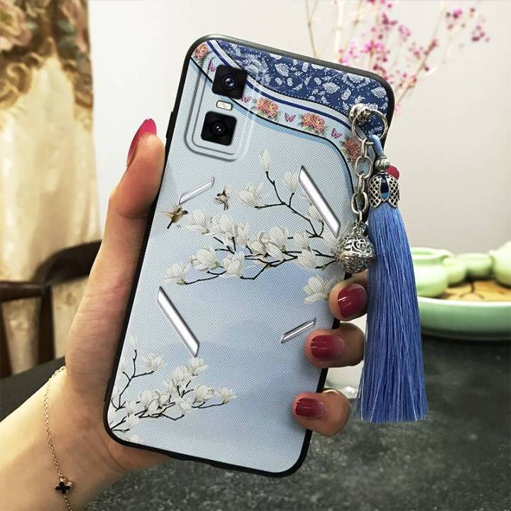 Durable%20Silicone%20Phone%20Case%20For%20infinix%20GT%2030%20Pro/X6873%20Tassel%20Dirt-resistant%20Bell%20Anti-knock%20Waterproof%20Chinese%20Style%20-%20Image%206