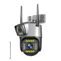 Dual Lens Security Camera V380 Pro Smart Home 4MP Auto Tracking Waterproof Outdoor Wireless WIFI IP Camera. 