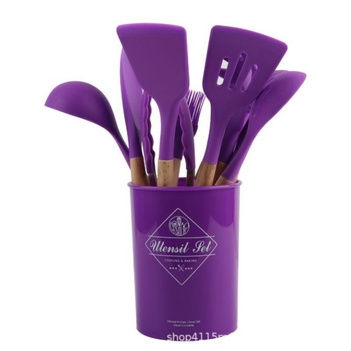 12%20Piece%20Silicone%20Spatula%20Set%20with%20Wooden%20Handle%20including%20Holder%20-%20Image%206
