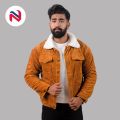 Nyptra Brown Solid Premium Cotrise Fur Jacket For Men - Fashion | Fur Jackets | Jackets For Men | Men's Wear |. 