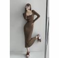 New Long Bodycon Full Sleeve Dress For Women. 