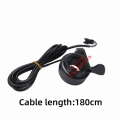 2pcs Durable Inner 22mm Thumb Throttle 3 Wires 12V-72V Electric Vehicle Handlebars Speed ​​​​Handle Electric Scooter. 
