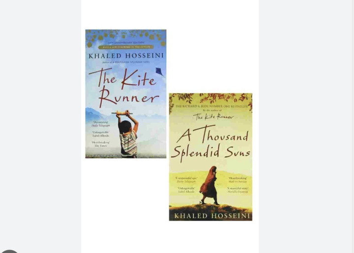 A Thousand Splendid Sun + The Kite Runner (Khalid Hosseni Books Combo ...