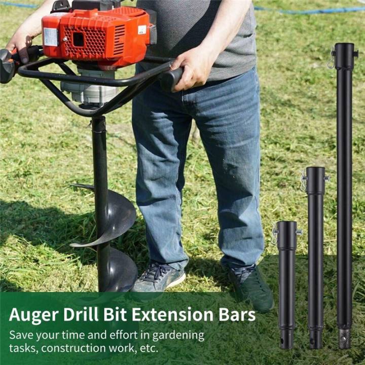 3PCS%20Auger%20Extension%20Drill%20Bits,%203/4In%20Shaft%20Earth%20Auger%20Drill%20Bit%20Extension,%20Garden%20Spiral%20Hole%20Drill%20Bit%20Extension%20Rod%20Easy%20Install%20Easy%20to%20Use%20-%20Image%204