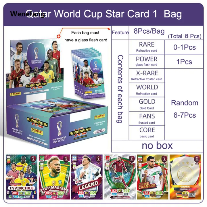 Wenefang%202022%20Panini%20Football%20Star%20Cards%20Box%20Qatar%20World%20Cup%20Soccer%20Star%20Fashion%20Collection%20Messi%20Ronaldo%20Footballer%20Limited%20Fan%20Cards%20Box%20Set%20-%20Image%207