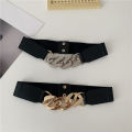 New Party Gothic Sweater Tassel Chain Coat PU Leather Women Punk Belts Waistband Jeans Waist Strap. 