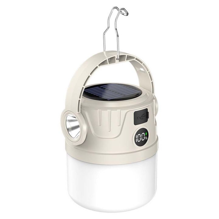 Portable%20Portable%20Solar%20Camping%20Light%20Dimmable%20with%20Output%20Beige%20Tent%20Lamp%20LED%201200mAh%20Battery%20Hanging%20Lights%20Outdoor%20-%20Image%209
