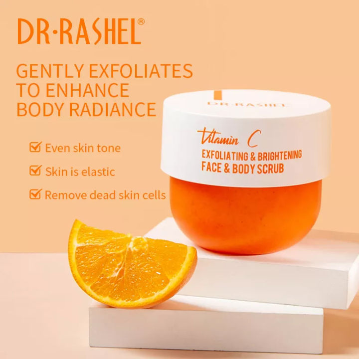 Dr.%20Rashel%20Vitamin%20C%20Face%20&%20Body%20Scrub%20250%20gm%20-%20Image%204