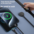 Magnetic watch charger Carrying multi-functional three-wire all-in-one multi-interface digital wireless charger. 