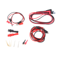 (GGBR)-Test Meter Kit JT8043 Multi-Function Multi-Piece Replaceable Test Meter Stick Kit 4MM Plug to Alligator Clip Test Leads. 